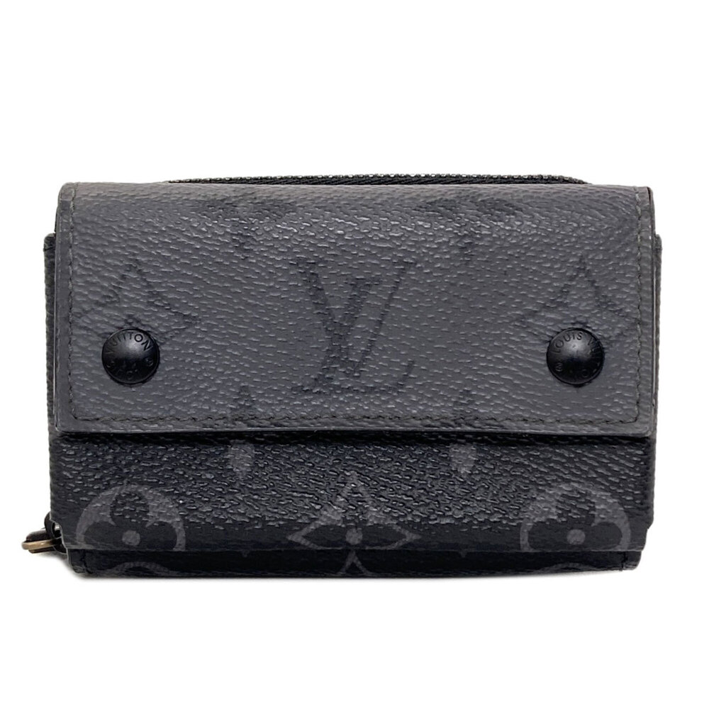 Louis Vuitton M82771 Zippy Organizer Coin Case Monogram Eclipse Men's LOUIS V...